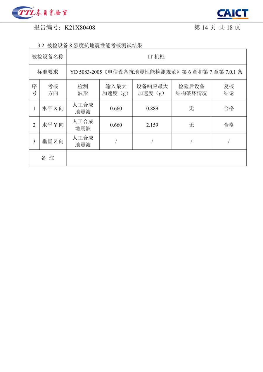 抗震检测报告第17页